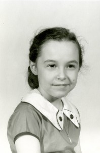 Mary Ellen in first grade at Holy Name Elementary School.